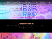 Tablet Screenshot of colormeradmexico.com